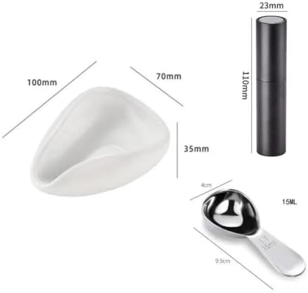Coffee Accessory Set, Compatible with JUSTINLAU, Dosing Cup Spray Bottle - Image 2
