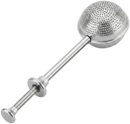 Stainless Steel Tea Infuser Ball with Fine Mesh, Snap-Lock Closure for Loose Leaf Tea in Mugs & Teapots (1 Count) by Unknown