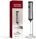 Electric Milk Frother, 304 Stainless Steel Handheld Foam Maker by Unknown