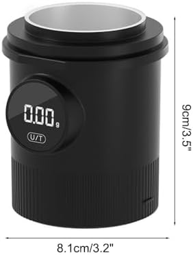Coffee Dosing Cup, 0.1g/500g Precision Espresso Measuring Cup with LED Display, Rechargeable Coffee Powder Scale Mug for 58mm Portafilter - Image 4