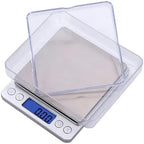 Electronic Scale, Digital Kitchen Scale Mini Pocket Stainless Steel Precision Jewelry Electronic Balance Weight Gold Gram 0.1/3000g Weigh Scales,for Meal Prep, Baking and Cooking(3000g 0.1g Battery) - Image 5