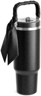 Fjbottle WrapSip 40 oz Insulated Tumbler with Flip Straw and Handle by FJbottle