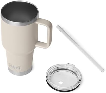YETI Rambler 35 oz Straw Mug 2.0, Cape Taupe - Image 3