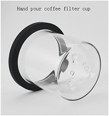 JITEM Cafetera Hand-Brewed Ice Cold Dripper Coffee and Tea Maker Dripper Brewer Maker with Adjustable Water Flow Stainless Steel Filter for Coffee or Tea - Image 4