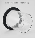 JITEM Cafetera Hand-Brewed Ice Cold Dripper Coffee and Tea Maker Dripper Brewer Maker with Adjustable Water Flow Stainless Steel Filter for Coffee or Tea - Image 4