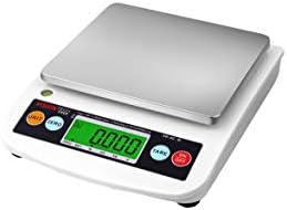 VisionTechShop VK-4C 0.1g Premium Food Kitchen Scale, Lb/Oz/Kg/g Switchable, Stainless Steel Plate Food Scale, LCD Display with Backlight, 10lb Max Capacity, 0.001lb Readability by VisionTechShop