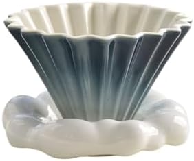 Coffee Filter Cloud Conical Ceramic Small Origami Hand Made Funnel Cup Accessories(Color 16) by Unknown