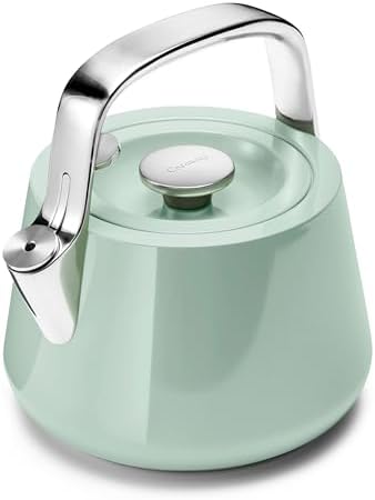 Caraway 2 Quart Whistling Tea Kettle, Durable Stainless Steel Tea Pot by Unknown
