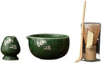 Matcha Whisk Set Easy To Clean Tea Versatile Matchas And Bowl Teaware Kit(4pcs A) by Unknown