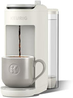 Keurig K-Mini Mate Plus Single-Serve K-Cup Pod Coffee Maker, Compact, 3 Cup Sizes, Brew Over Ice and Strong Button Features, 50 oz Removable Reservoir, Warm Stone by Keurig