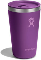 Hydro Flask All Around Tumbler Press-in Lid, Insulated Travel Mug, Stainless Steel Coffee Cup 16 Oz Beachplum Purple - Image 2