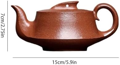 Tea Kettle Office Desktop Handmade Red Clay Teapot Family Tea Room Kung Fu Tea Set Ceramic Tea Infuser - Image 2