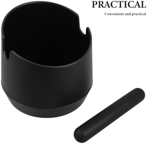 ULTECHNOVO Large Capacity Coffee Knock Box with Anti-Slip Base and Firm Abs Material, Easy to Clean Espresso Waste Bin for Coffee Shops and Bars - Image 3