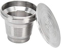 LANGshaw Reusable Coffee Capsule Cup Stainless Steel Capsule Filter Compatible For LORLM8012/60/A Refillable Caps Coffee Machine Accessories leisurely by Unknown