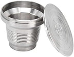 LANGshaw Reusable Coffee Capsule Cup Stainless Steel Capsule Filter Compatible For LORLM8012/60/A Refillable Caps Coffee Machine Accessories leisurely by Unknown