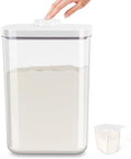 6 Qt Flour Sugar Storage Containers with Pop-up Lid Airtight 11 Lb Rice Bin by TBMAXS