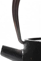 Cast Iron Teapot Japanese Tea Pot with Copper Handle Chinese Stovetop Tea Kettle for Loose Leaf, Boiling Hot Water Tea Teapot - Image 4