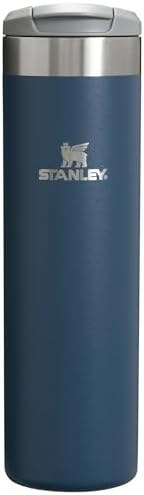 Stanley AeroLight Transit Bottle 20 oz | Locking Drink Through Lid | Leak Resistant Water Bottle or Coffee Travel Mug | Lightweight Insulated Stainless Steel | BPA-Free | Navy by Unknown