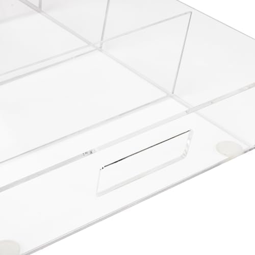 Mind Reader Snack Tray, Countertop Organizer, Snack Tray, Pantry, Breakroom, Kitchen, Clear - Image 5
