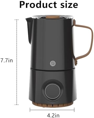 Full-Automatic Steam Boiling Water Frothing Machine,500ml Commercial Steam Milk Frother Machine,for Cappuccino,Latte - Image 2