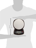 Jennings CJ-4000 Compact Digital Weigh Scale 4000g x 0.5g PCS JScale Black AC Adapter - Image 2
