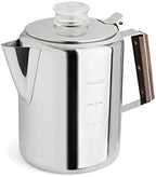 Fox Run 9-Cup Rapid Brew Stainless Steel Stovetop Coffee Percolator by foxrunbrands