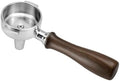 58mm Tea Portafilter, Adjustable 3-9 Bar Pressure, Walnut Handle - Brew Tea Concentrate for Milk Tea, Boba or Low-Pressure Pour-Over Style Coffee, No Grinder Needed, Fits E61 Machines by Creamore