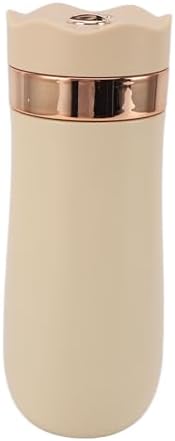 Zopsc French Press Mug, Stainless Steel Insulated Portable 320ml Coffee Maker, Rose Gold Travel Coffee Press for Outdoor Office - Image 6
