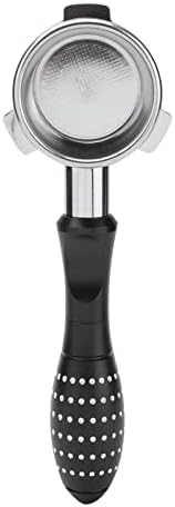 Bottomless Portafilter with Frosted Handle, Fine Filter Bowl, Food-Grade 304 Stainless Steel, 54mm Coffee Handle for Espresso Machines - Image 4