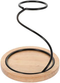 Coffee Filter Stand Holder with Wooden Base, Universal Iron Dripper Xmas by MAGICLULU