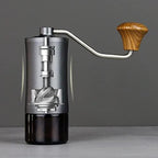 Portable Manual Coffee Grinder - Coffee Bean Grinder with Stainless Steel Burr, Manual Coffee Grinder with Adjustable Settings Great for French Press, Espresso, Aeropress & More - Image 4