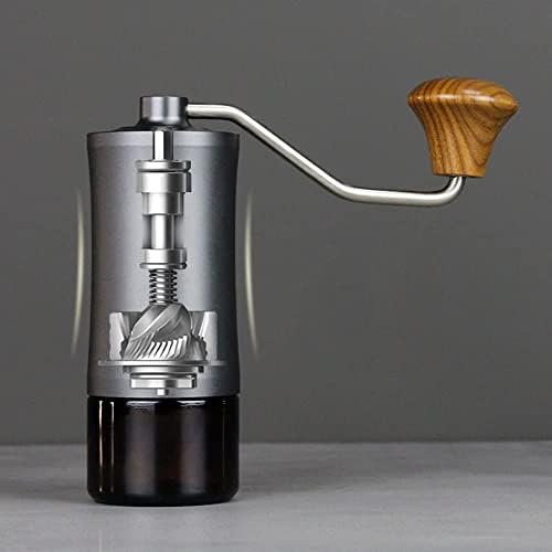 Portable Manual Coffee Grinder - Coffee Bean Grinder with Stainless Steel Burr, Manual Coffee Grinder with Adjustable Settings Great for French Press, Espresso, Aeropress & More - Image 4
