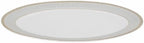 Lorren Home Trends 57-Piece Porcelain Dinnerware Set, Alina-GD, Service for 8 - Image 3