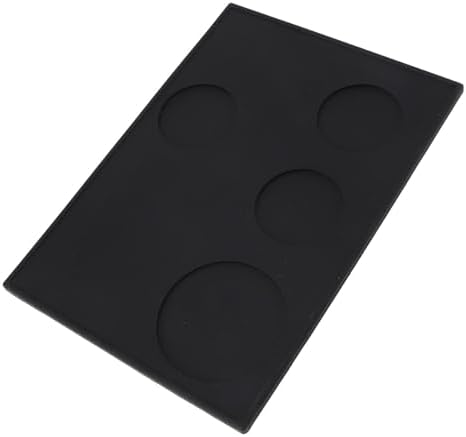 Coffee Tamping Mat Silicone, Slip Coffee Tamper Pad, Food Grade Silicone Tamping Station Mat with Multiple Slots, Thick for Home Bar Coffee Shop - Image 7