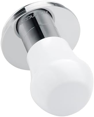 Normcore 45.5mm Coffee Tamper V4.1 Mini, Spring-Loaded Espresso Tamper with Click Feedback, Flat Base with Silicone Stand for Flair Pro, Pro 2, White - Image 2
