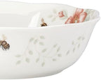 Lenox Butterfly Meadow Porcelain 4-Piece Soup Bowl Set for 4, 32oz - Image 3
