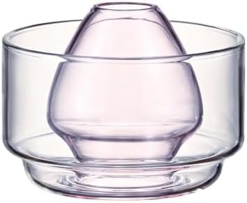 HARIO Glass Matcha Whisk Holder & Rinse Bowl 100ml – Chasen Stand for Bamboo Whisk, Matcha Preparation, Drying, and Storage, Clear, Dishwasher safe by Hario
