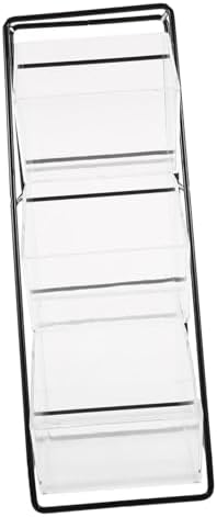 BESPORTBLE 1 Set Pen Organizer for Desk Containers Tea Packet Tea Bag Creamer Sweetener Sugar Tea Packet Rack Shelf Vertical Tea Organizer Teabags Metal Milk Tea Pantry Coffee Bag re-usable by BESPORTBLE
