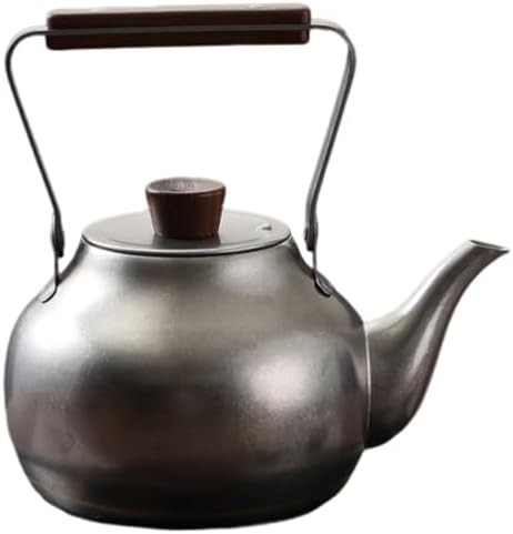 Stainless Steel Tea Kettle with Removable Infuser 1l Silver by Clispeed