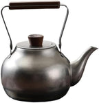 Stainless Steel Tea Kettle with Removable Infuser 1l Silver by Clispeed