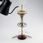 Pour-Over Coffee Stand, Stainless Steel, Adjustable Height, Foldable, Compatible with V60/Kalita Drippers - Image 7