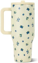 HydroJug Traveler 40oz, Insulated Tumbler with Handle & Straw, Freshly Pick'd - Image 2