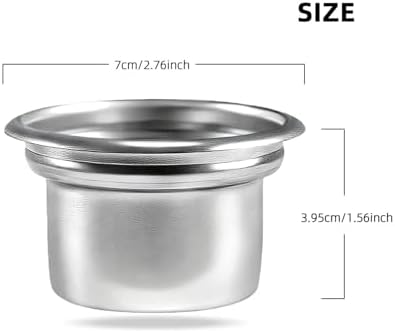 58mm Filter Basket,4-Cup,Stainless - Image 3