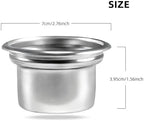 58mm Filter Basket,4-Cup,Stainless - Image 3