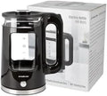 Epsilon 1.7L Glass Electric Kettle – Hot Water Tea Kettle with LED Light, Stainless Steel & Borosilicate Glass, Auto Shut-Off, BPA-Free Electric Teapot, 1100W Fast Boil, Cool Touch by Epsilon
