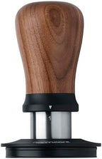 Normcore 58.5mm Espresso Tamper V5 - Spring-Loaded Coffee Tamper with 6 Adjustable Pressure Settings, Tri-Spring Technology, Titanium PVD Flat Base, Walnut Handle and Silicone Stand - Image 2