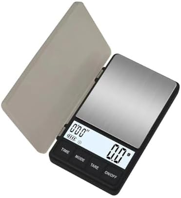 Digital Scale, LCD Digital Timing Coffee Scale, 1Kg/0.1g Pocket Small Household Electronic Gram, Jewelry Multifunctional Weighing by Unknown