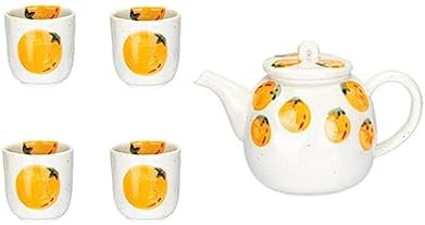Water Pitcher Ceramic teapot Teacup Combination Household Tea Set Cool Kettle Gift Creative Flower teapot Water Jug by Unknown