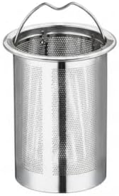 Stainless Steel Tea Strainer with Long Handle, Fine Mesh Loose Leaf Infuser for Deep Mugs and Teapots (1 Piece) by Unknown