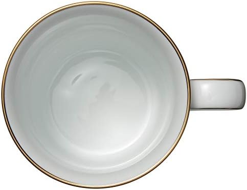Noritake P91332/4335-6 Mugs (Pair Set) 11.2 fl oz (310 cc), Hampshire Gold & Platinum 2 Count Gold & Silver Fine Porcelain - Image 6